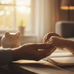 Primer plano de manos de un adulto y un niño pequeño simbolizando la unión familiar y la planificación de una adopción