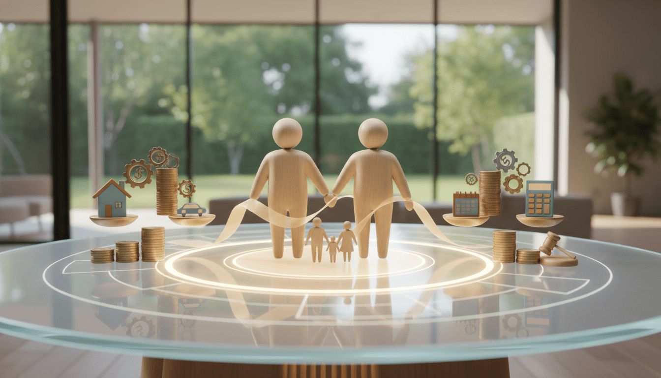 Cómo presupuestar para un divorcio amistoso