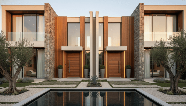 Estrategia de house hacking en una propiedad multifamiliar moderna para generar ingresos pasivos y pagar la hipoteca.