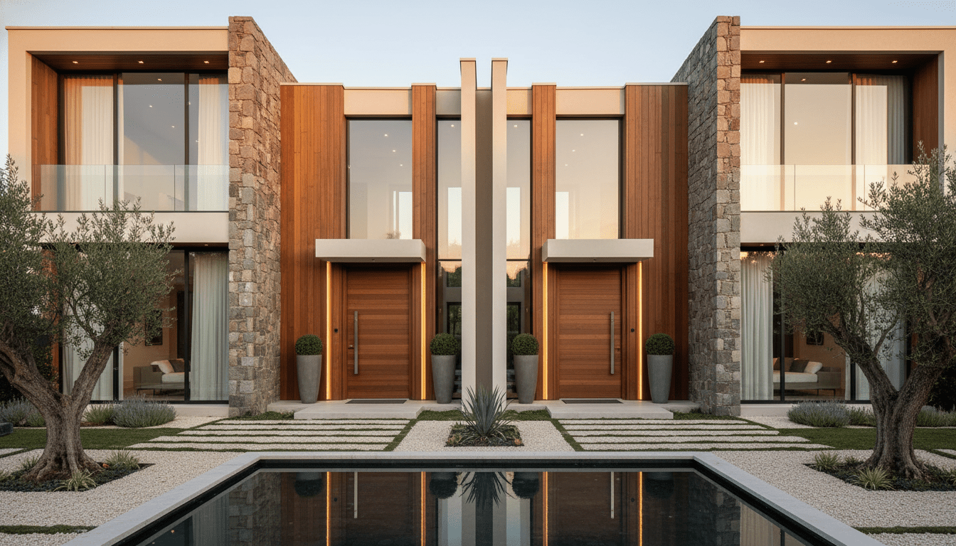 Estrategia de house hacking en una propiedad multifamiliar moderna para generar ingresos pasivos y pagar la hipoteca.