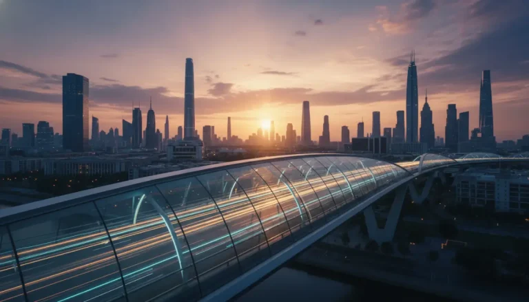 Representación visual del mercado de bonos como infraestructura financiera global conectando gobiernos y corporaciones.